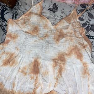 Tie-Dye Spaghetti Strap Top